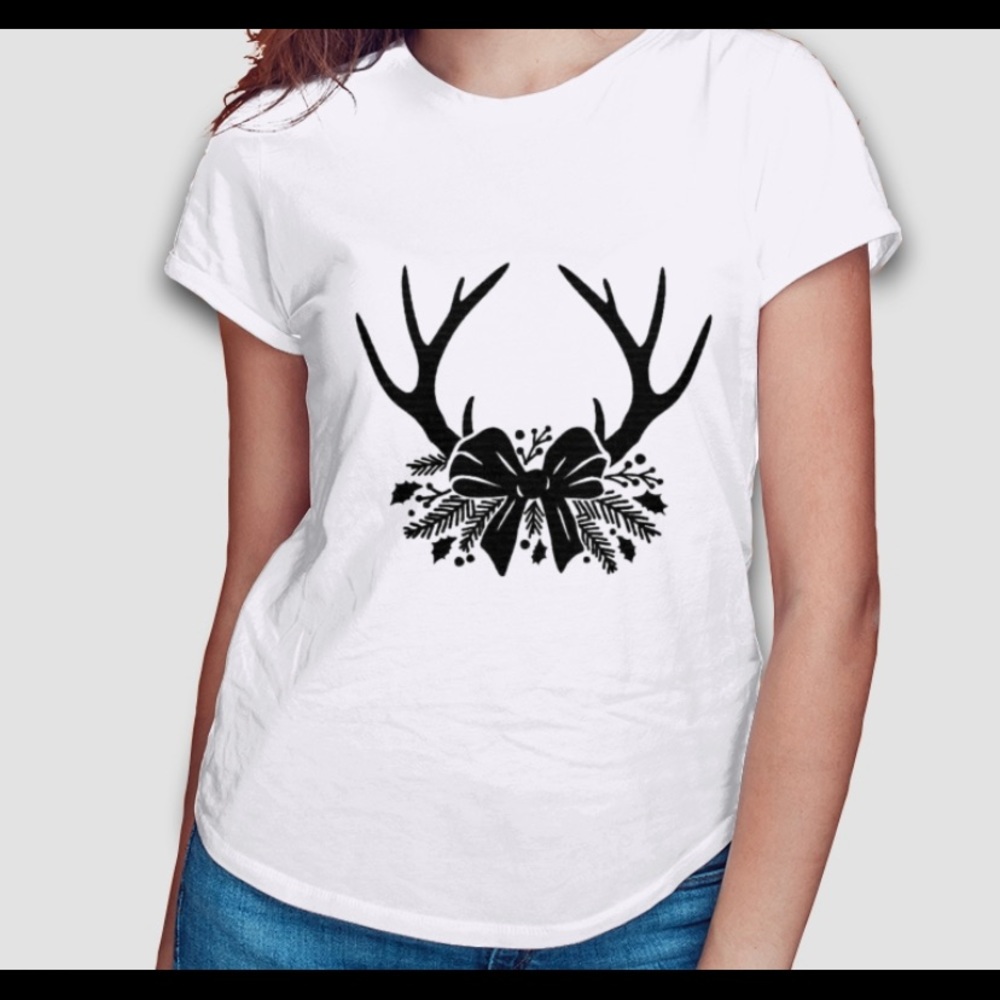 Antler Christmas T-Shirt